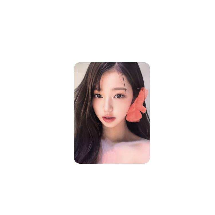 STARSHIP Entertainment Jang Won Young IVE SWITCH Tower Store Round Earrings Photocards 1 Pc