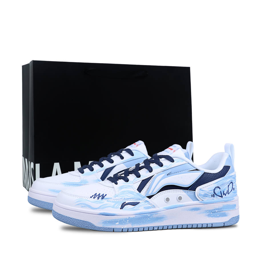 Li-Ning Li Ning Sea And Sichuan Lightweight Support Low top Skateboard Shoes Men's