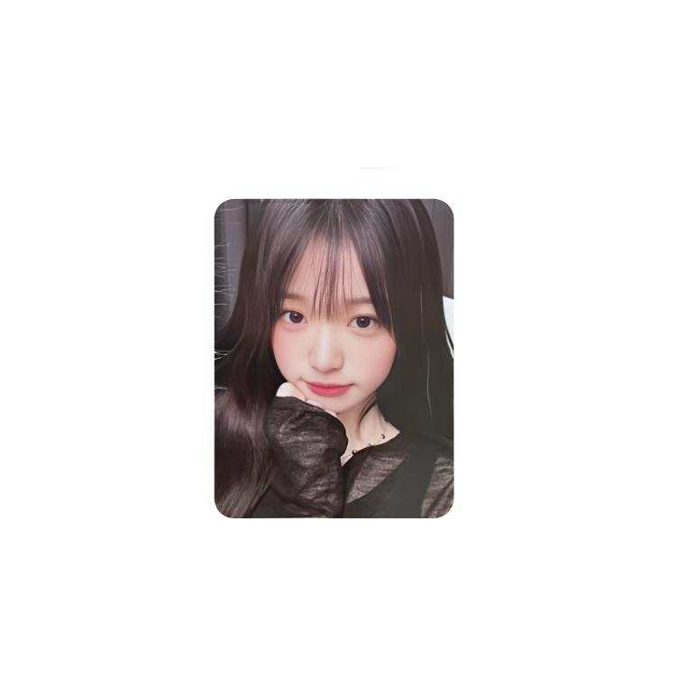 STARSHIP Entertainment Jang Won Young IVE SWITCH WM Lucky Card, Round Ver.B Photocards 1 Pc