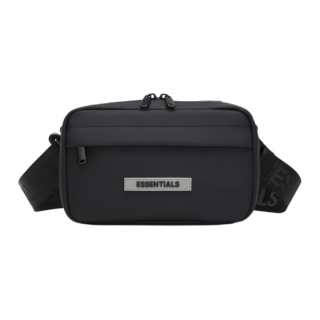 Fear Of God Essentials Polyester Shoulder Bag Unisex Black