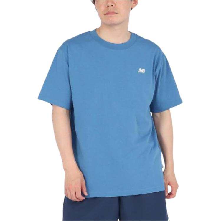 New Balance New Balance T Shirts Men's Blue Crew Neck