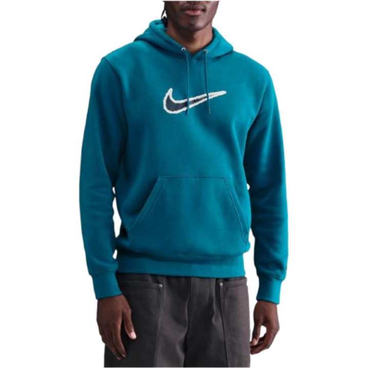 Nike Nike Sweatshirts Men's Blue Hooded Moderate