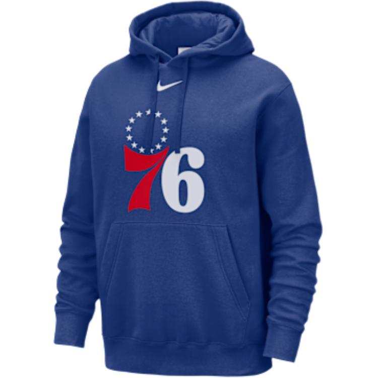 Nike Nike Philadelphia 76ers Club Men's Nike Nba Pullover Hoodie