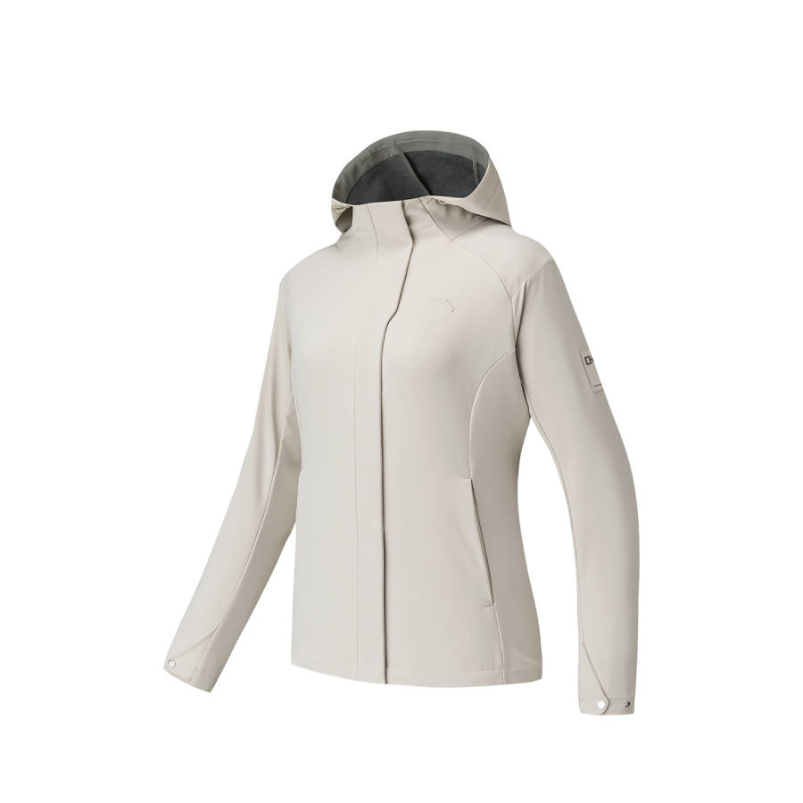 Anta Jacket Women's Wheat Grain Gray
