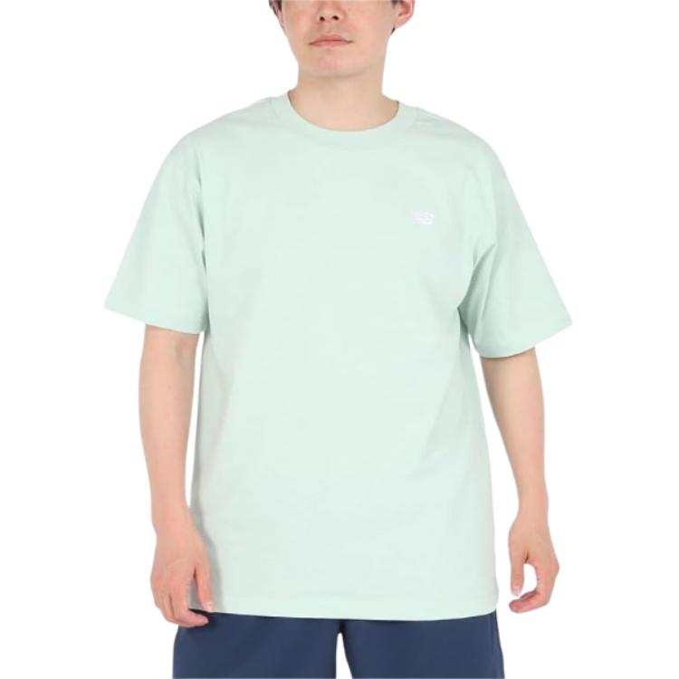 New Balance New Balance T Shirts Men's Mint Green Crew Neck
