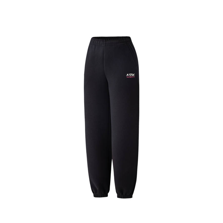 ANTA Anta Knitted Sweatpants Women's Basic Black
