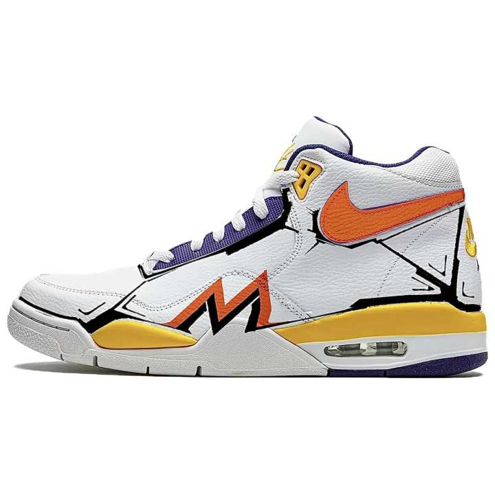 Nike Nike Flight Legacy Cushioning Abrasion Resistant Coverage Mid top Vintage Basketball Shoes Men's