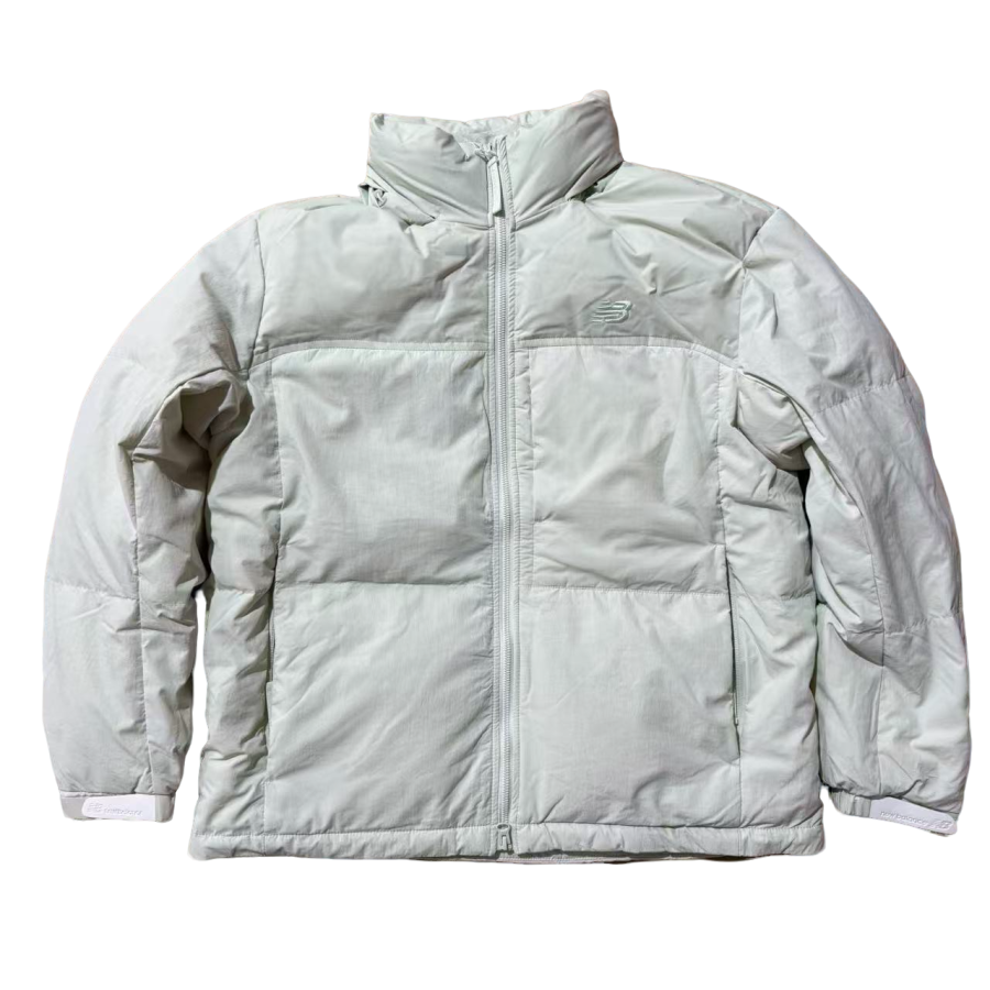New Balance New Balance Down Jackets Unisex Light Green Stand Collar Moderate