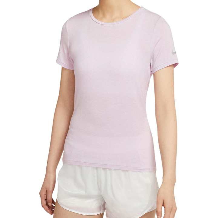 Nike Nike T Shirts Women's Light Purple Crew Neck