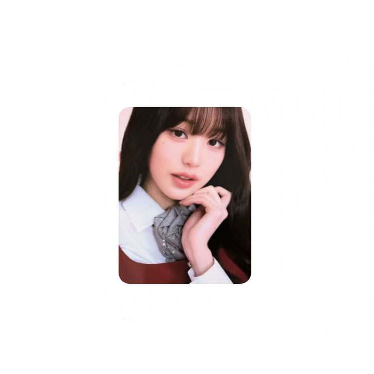 STARSHIP Entertainment Jang Won Young IVE SWITCH Line Friends Random Card Pink Edition, Round Ver.A Photocards 1 Pc