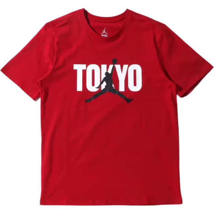 Jordan Jordan BRAND T Shirts Men's Red Crew Neck