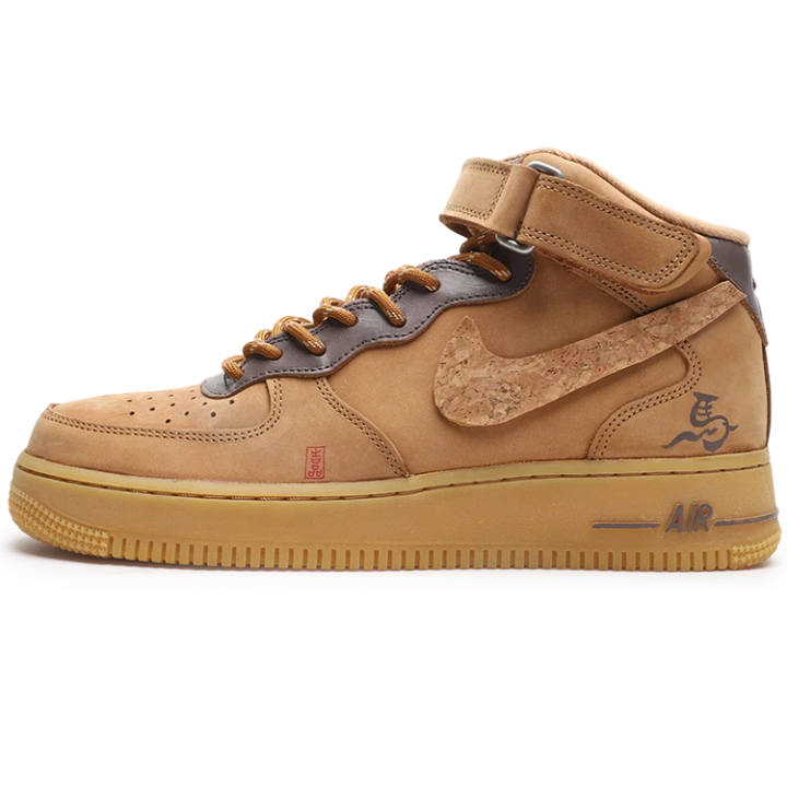 Nike Nike Air Force 1 Year Of The Horse CNY Unleashed Limited Edition Mid top Skateboard Shoes Unisex
