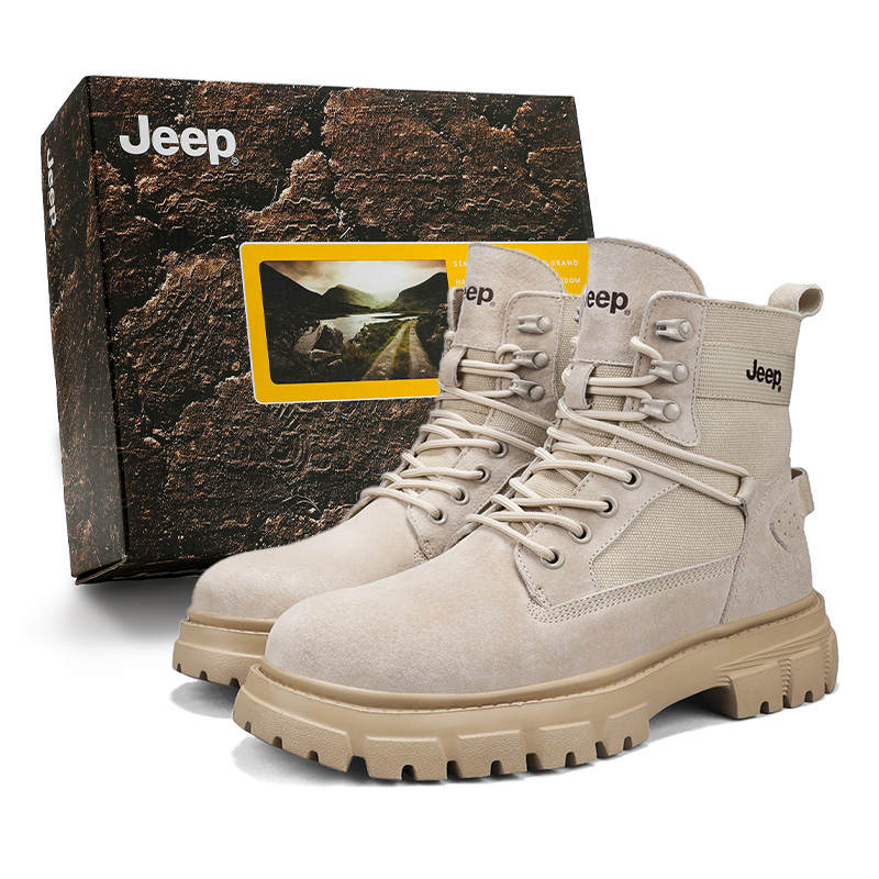 Jeep Jeep Fall Winter Tactical Boots 12cm Combat Boots Men's
