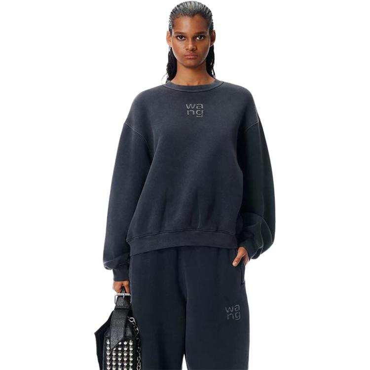 Alexander Wang Alexander Wang embroidered-logo sweatshirt