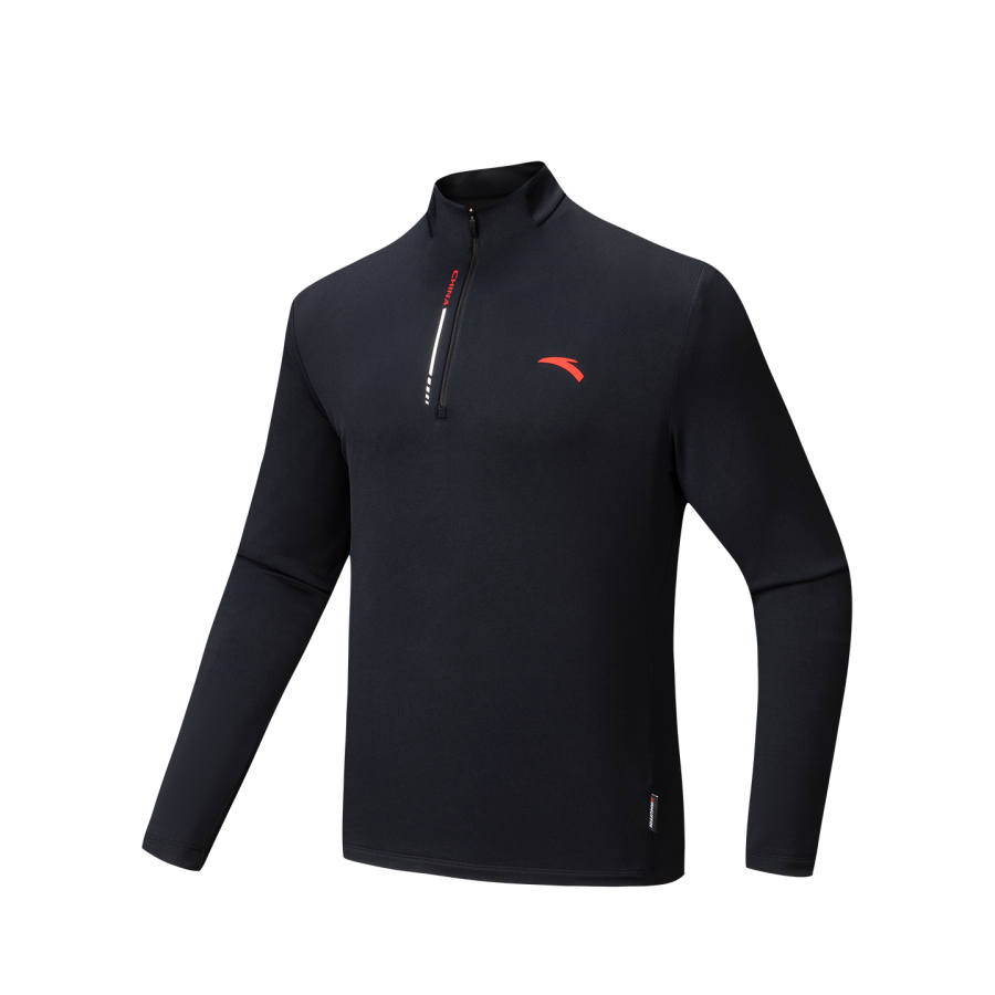 ANTA ANTA T Shirts Men's Basic Black 2 Half Turtleneck