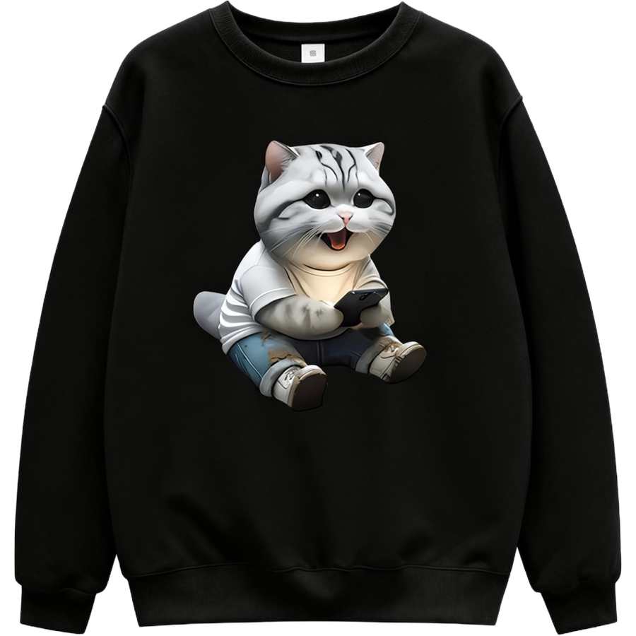 Sugarfunk Sugarfunk Sweatshirts Men's Crew Neck Moderate Regular