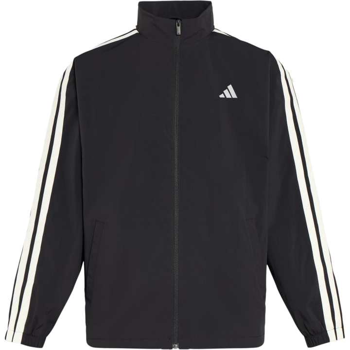 Adidas Adidas ST 3ST WV Water Repellent Fleece Lined Athleisure Stripes Long Sleeved Jacket Men's