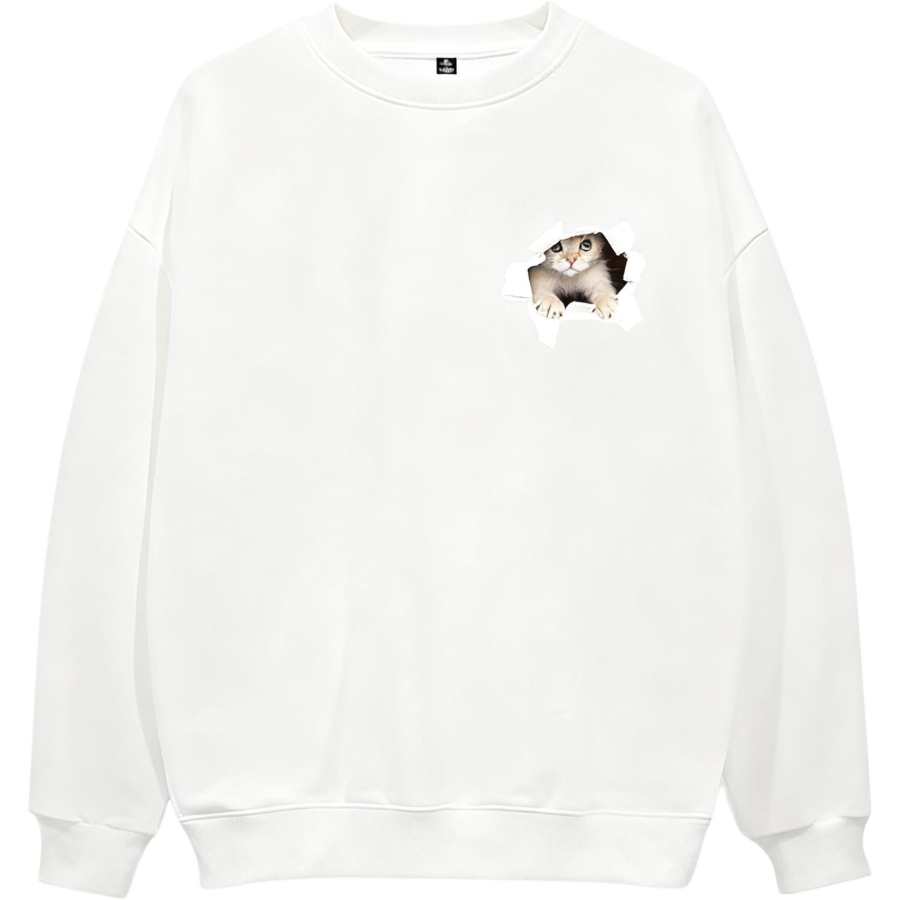 Sugarfunk Sweatshirts Men's Crew Neck Moderate Regular