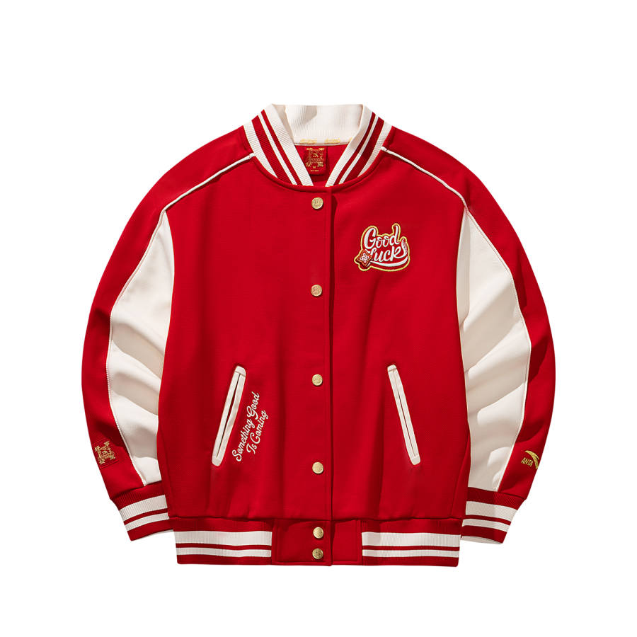 Anta Good Things Will Happen Jacket Women's Rich Red