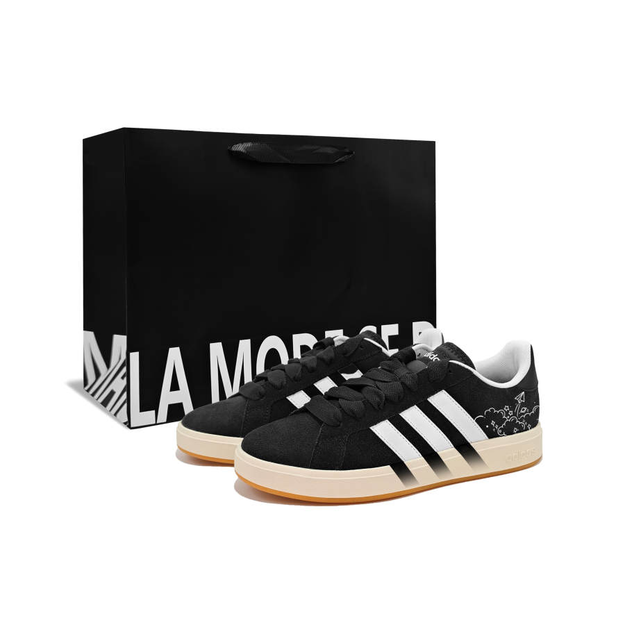 Adidas Adidas Grand Court Base 00s Fairy Tale, Volume 2, Shopping Bag Included Cushioning Abrasion Resistant