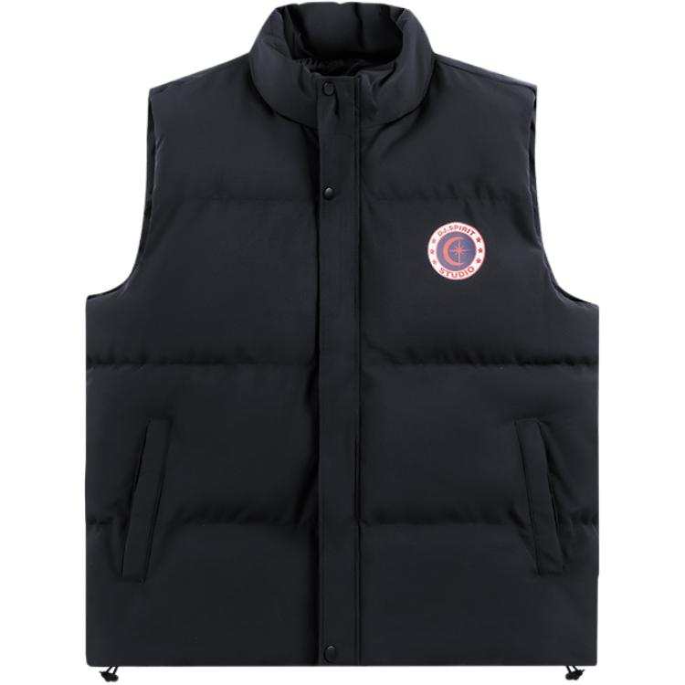 DJ.SPIRIT Vests Unisex Stand Collar Moderate Workwear