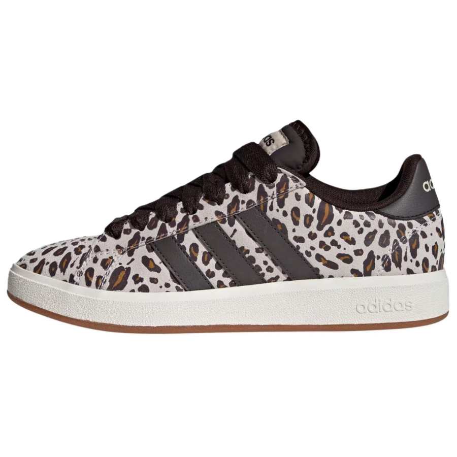 Adidas Adidas Grand Court Base 00s Skateboard Shoes Women's Beige Brown