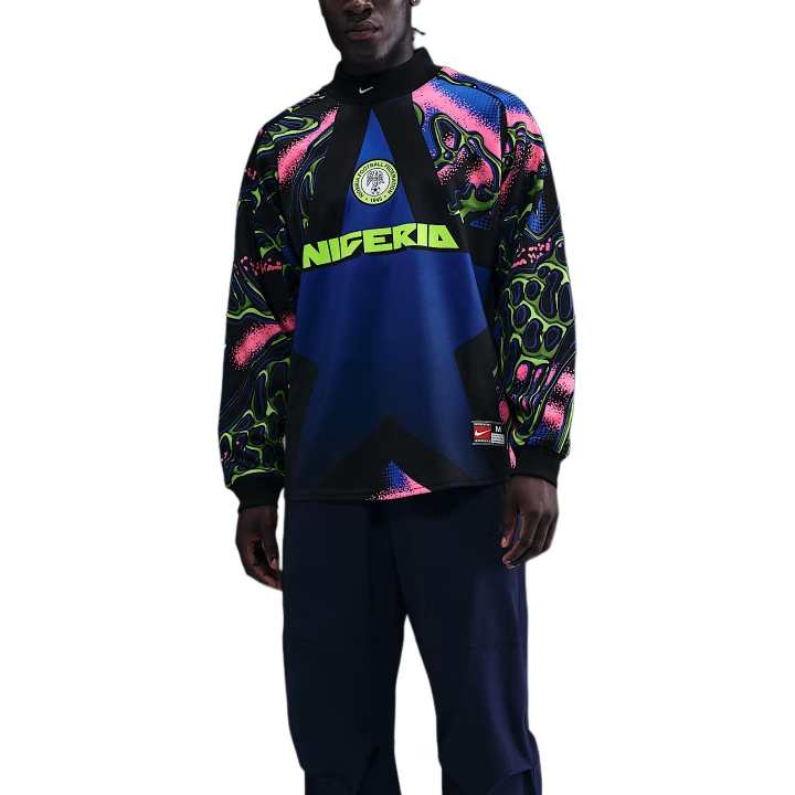 Nike Nike Nigeria Hollywood Keeper Men's Nike Soccer Shirt