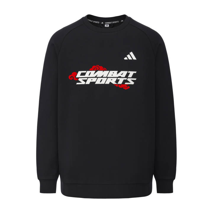 Adidas Adidas Sweatshirts Unisex Black Crew Neck Moderate
