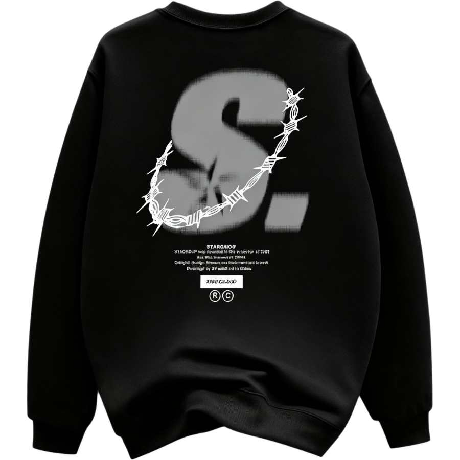 Sugarfunk Sugarfunk Sweatshirts Men's Crew Neck Moderate Regular