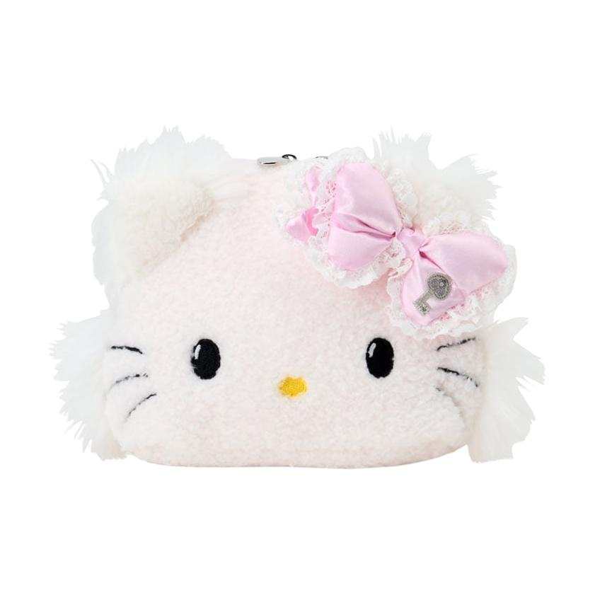 Sanrio Hello Kitty Plush Wallet Women's White