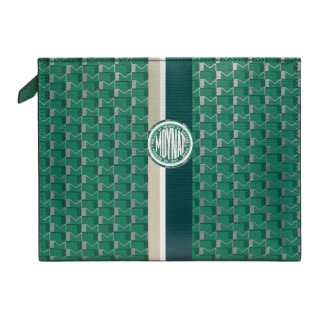 Moynat Canvas Clutch Regular Women's Green