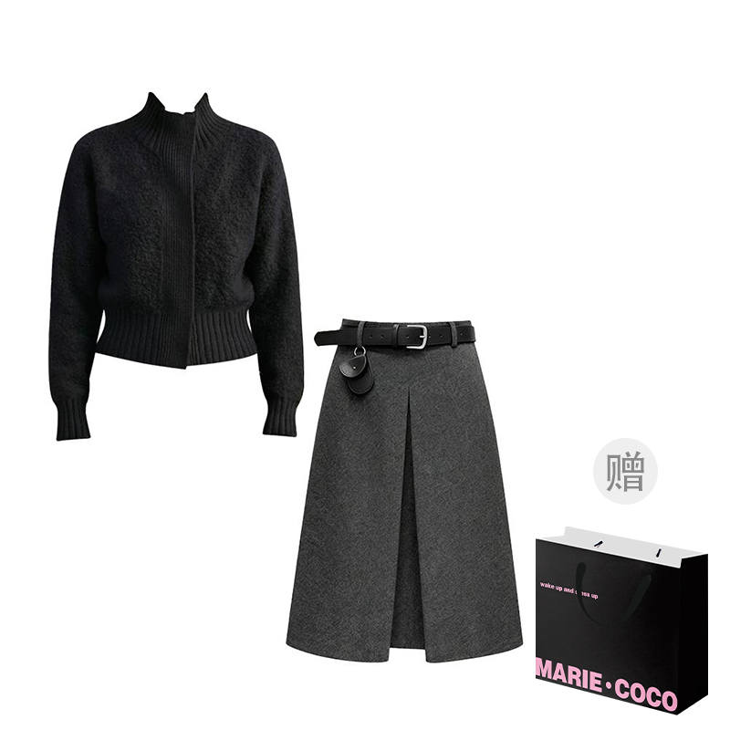 MARIE·COCO Two Piece Skirt Sets Women's Moderate Mid Length