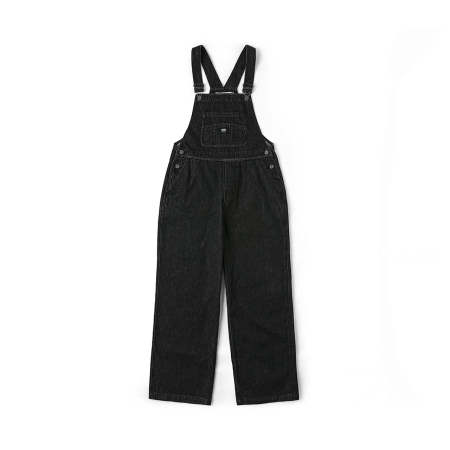 Vans Overalls Women's Black Gray Color Moderate Overalls
