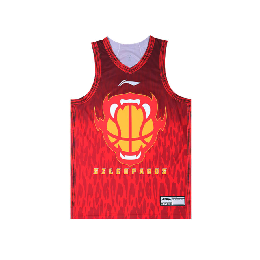 Li-Ning Li Ning CBA Collection Basketball Jersey Fan Edition 25 26 Season, Shenzhen Marco Polo Unisex