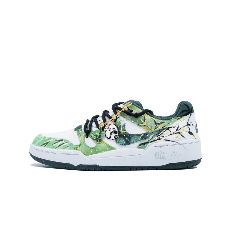 Nike Nike Full Force Bamboo Shadow Breeze Cushioning Abrasion Resistant Balance Breathable Low top Skateboard Shoes Men's