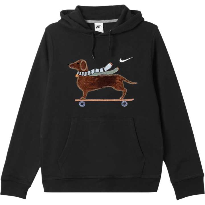 Nike Nike Sweatshirts Men's Black Hooded Moderate