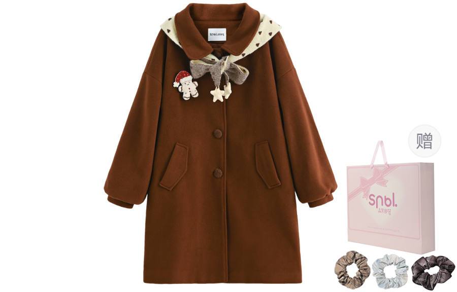 SNBL SNBL Coats Women's Umber Lapel Moderate