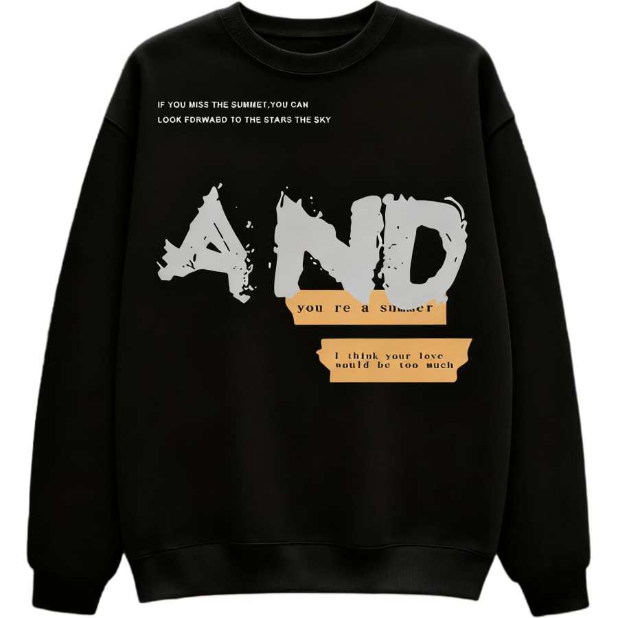Sugarfunk Sugarfunk Sweatshirts Men's Crew Neck Moderate Regular