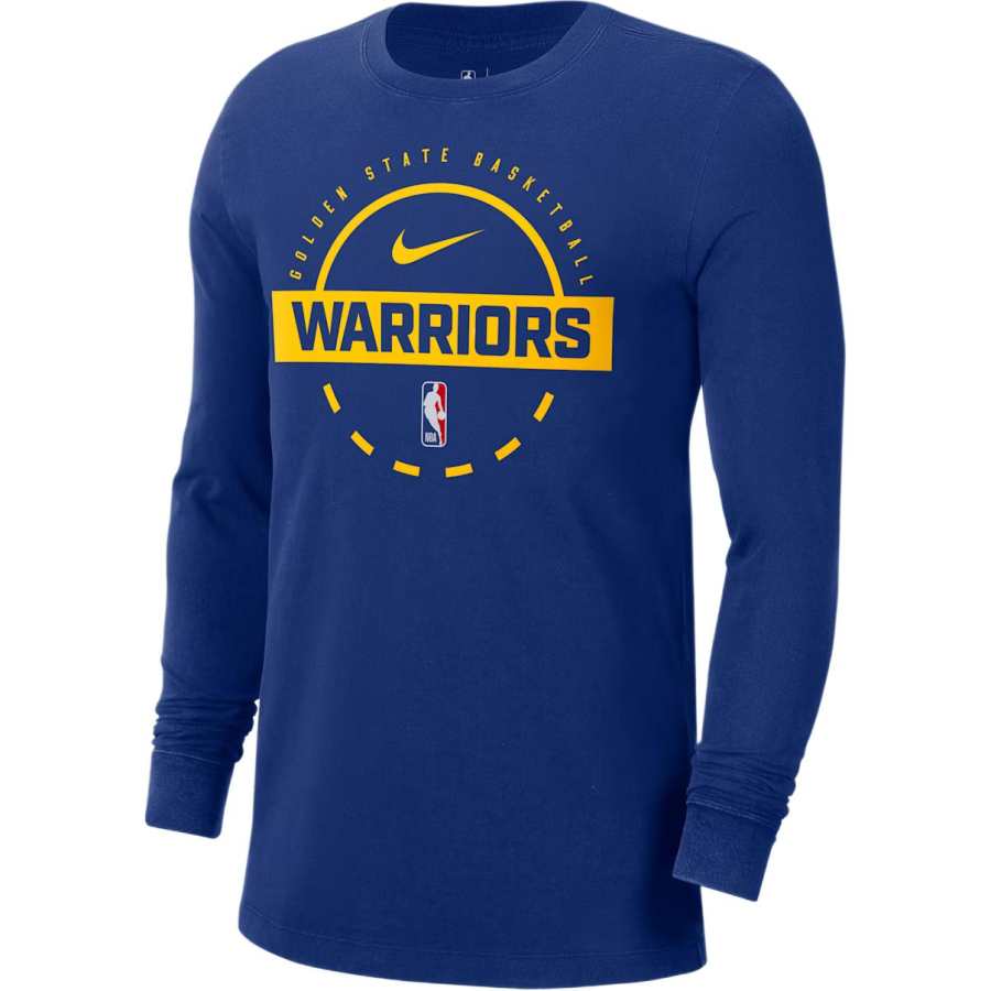 Nike Nike Golden State Warriors Men's Nike Nba Practice Long-Sleeve T-Shirt