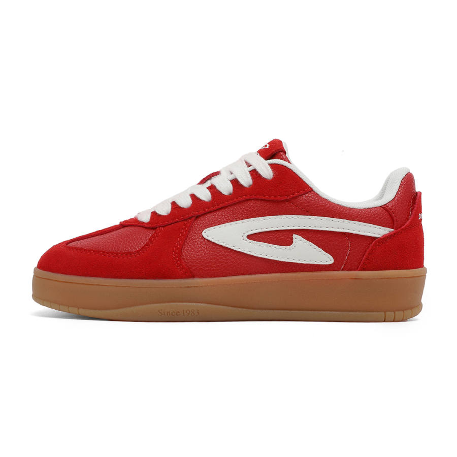 DEERWAY Low top German Army Trainers Women's Red