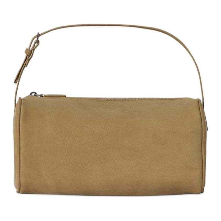 THE ROW 90's Calfskin Handbag Women's Sand Gray
