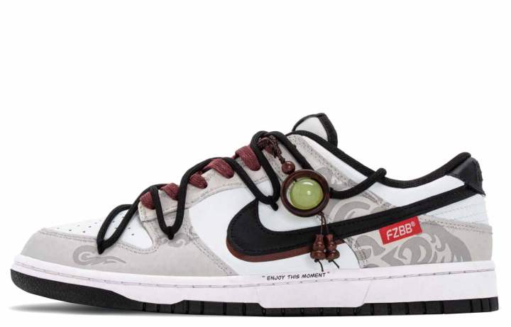 Nike Nike Dunk Galloping Into A New Journey Abrasion Resistant Abrasion Resistant Low top Skateboard Shoes Men's