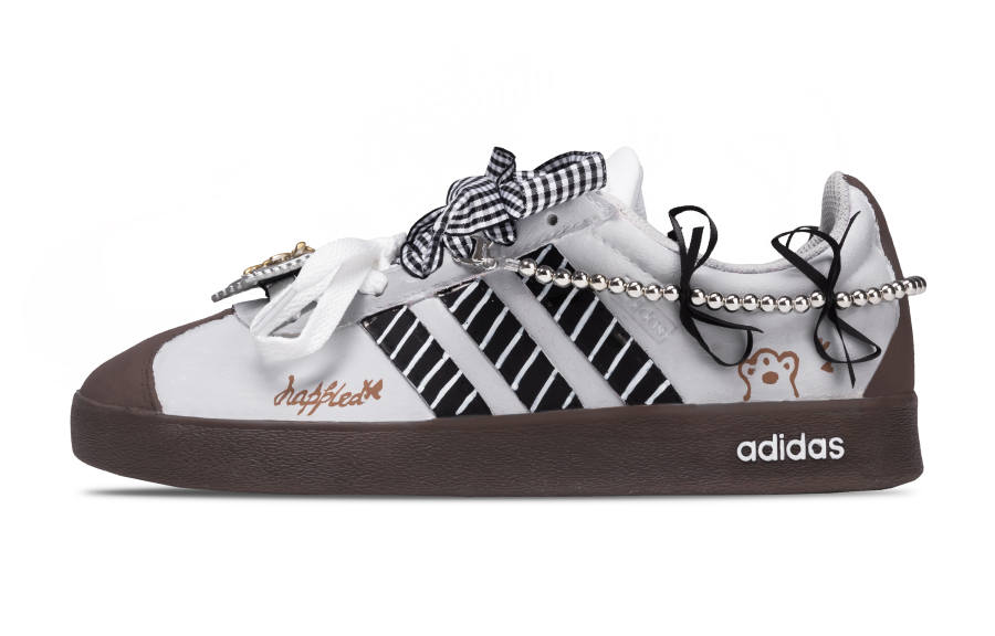 Adidas Adidas Vl Court Classic Low top German Army Trainers Women's Gray