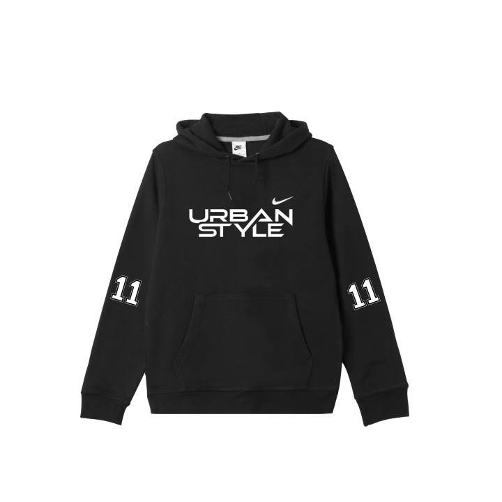 Nike Nike Sweatshirts Men's Black Hooded Moderate