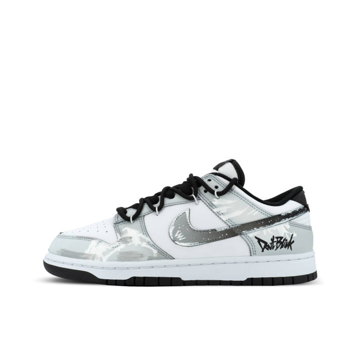Nike Nike Dunk Gorilla Mischief XJDD Swift Shadow Gray Low top Skateboard Shoes Unisex Gray White