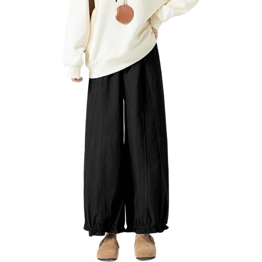 BALENO Casual Pants Women's Moderate Wide Leg Pants