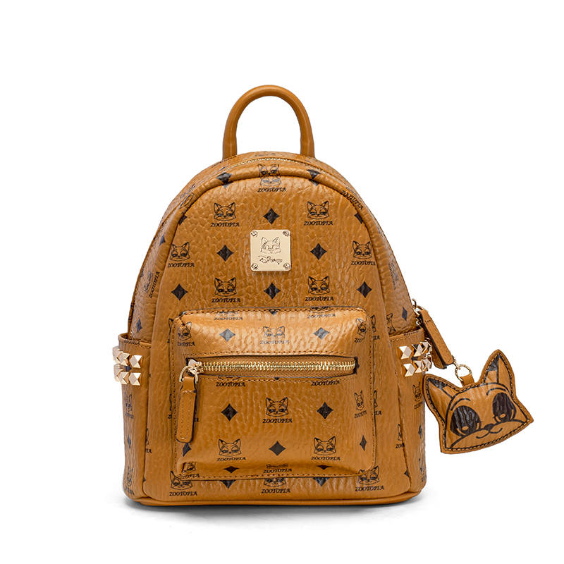 Disney Disney PVC Backpack Regular Women's Brown