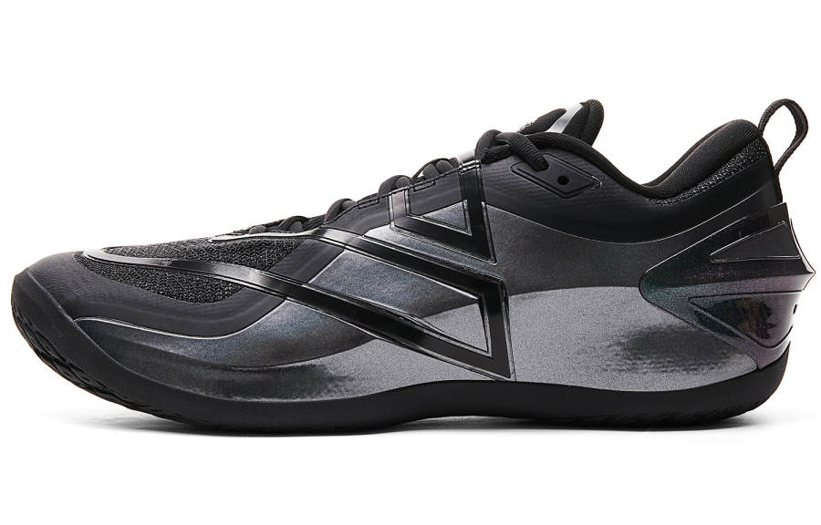 PEAK Taichi General Cushioning Abrasion Resistant Impact Resistant Low top Basketball Shoes Men's Black