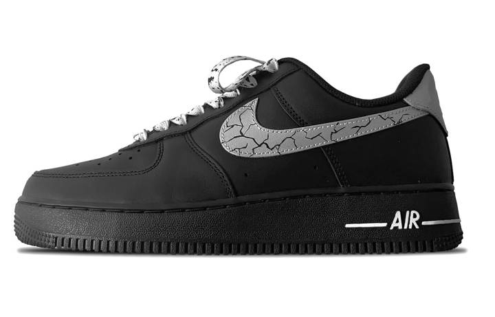 Nike Nike Air Force 1 Cushioning, Wear Resistant Low top Skateboard Shoes Unisex
