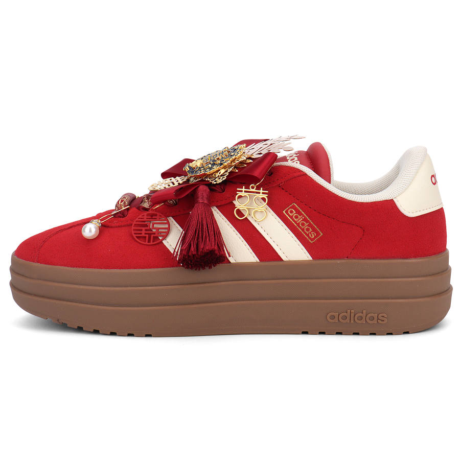 Adidas Adidas VL Court Bold Low top Skateboard Shoes Women's Red